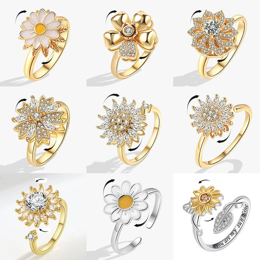 Nova Radiance Collection Silver Daisy